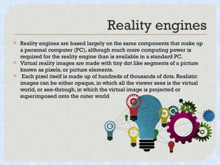 Vr Reality Engine Electrical and elec Virtual Reality PPT.pptx