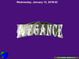 elegance Wednesday, January 12, 2011 19:02 