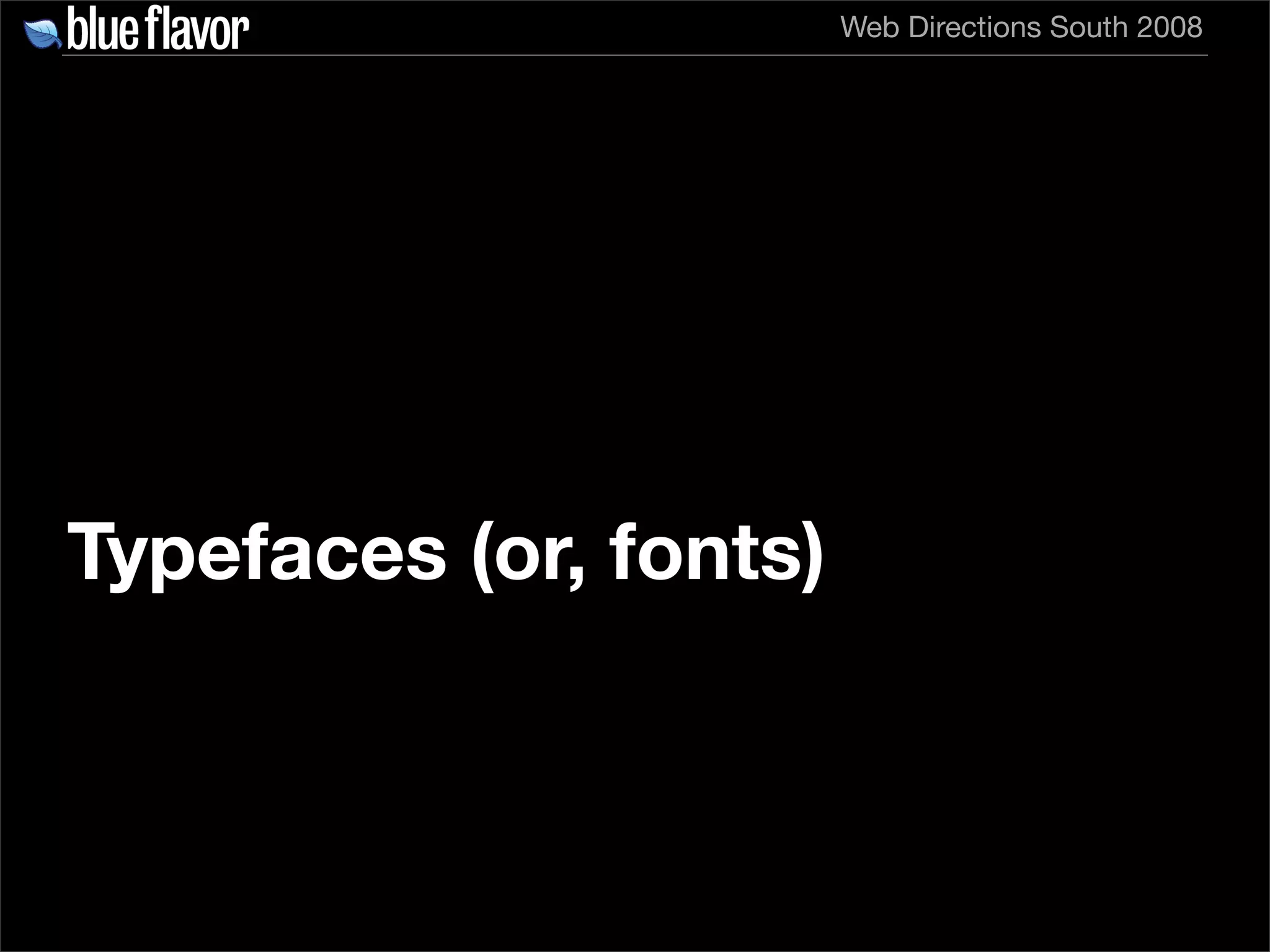 Elegant Web Typography