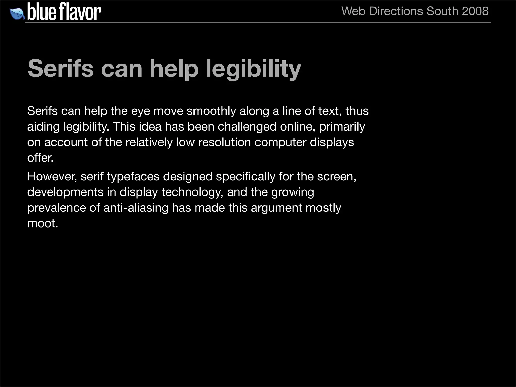 Elegant Web Typography