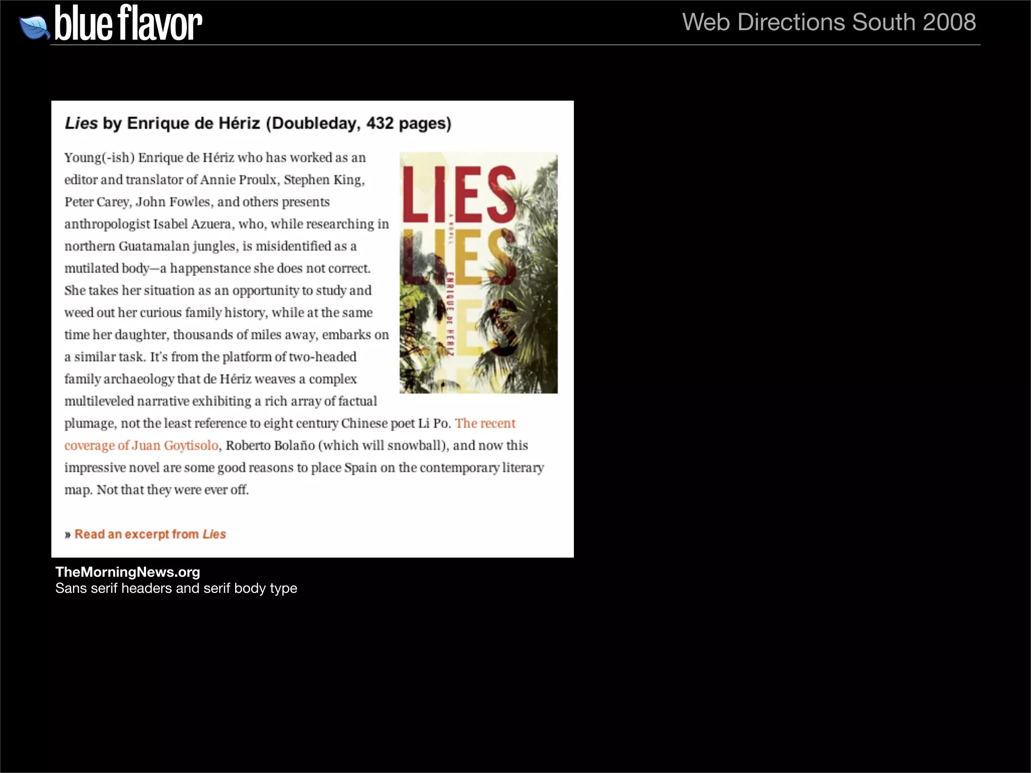 Elegant Web Typography