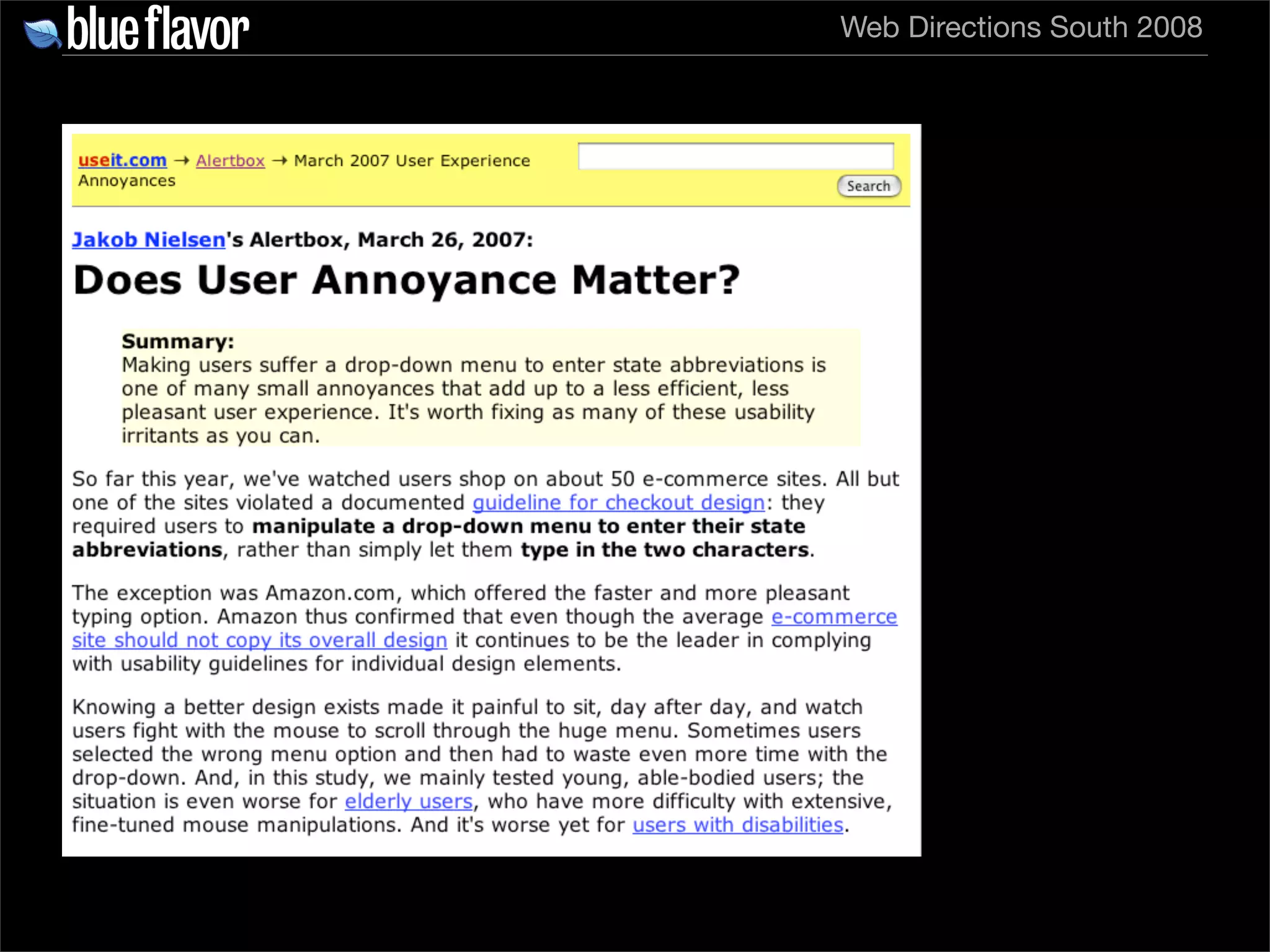 Elegant Web Typography