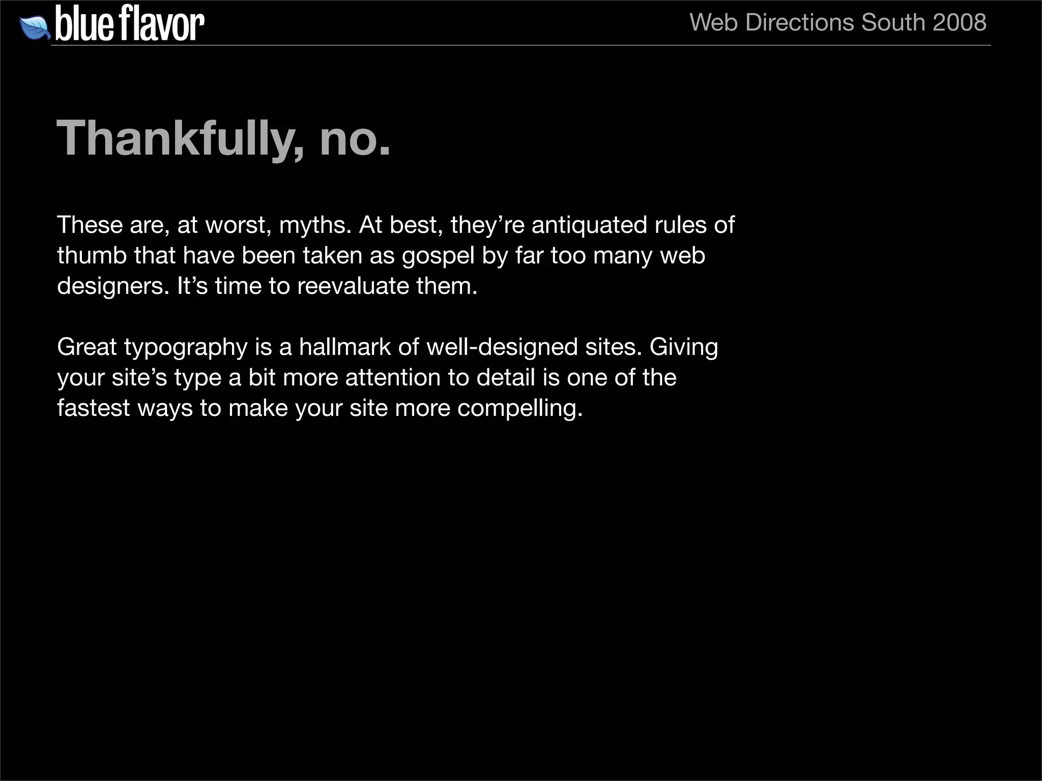 Elegant Web Typography