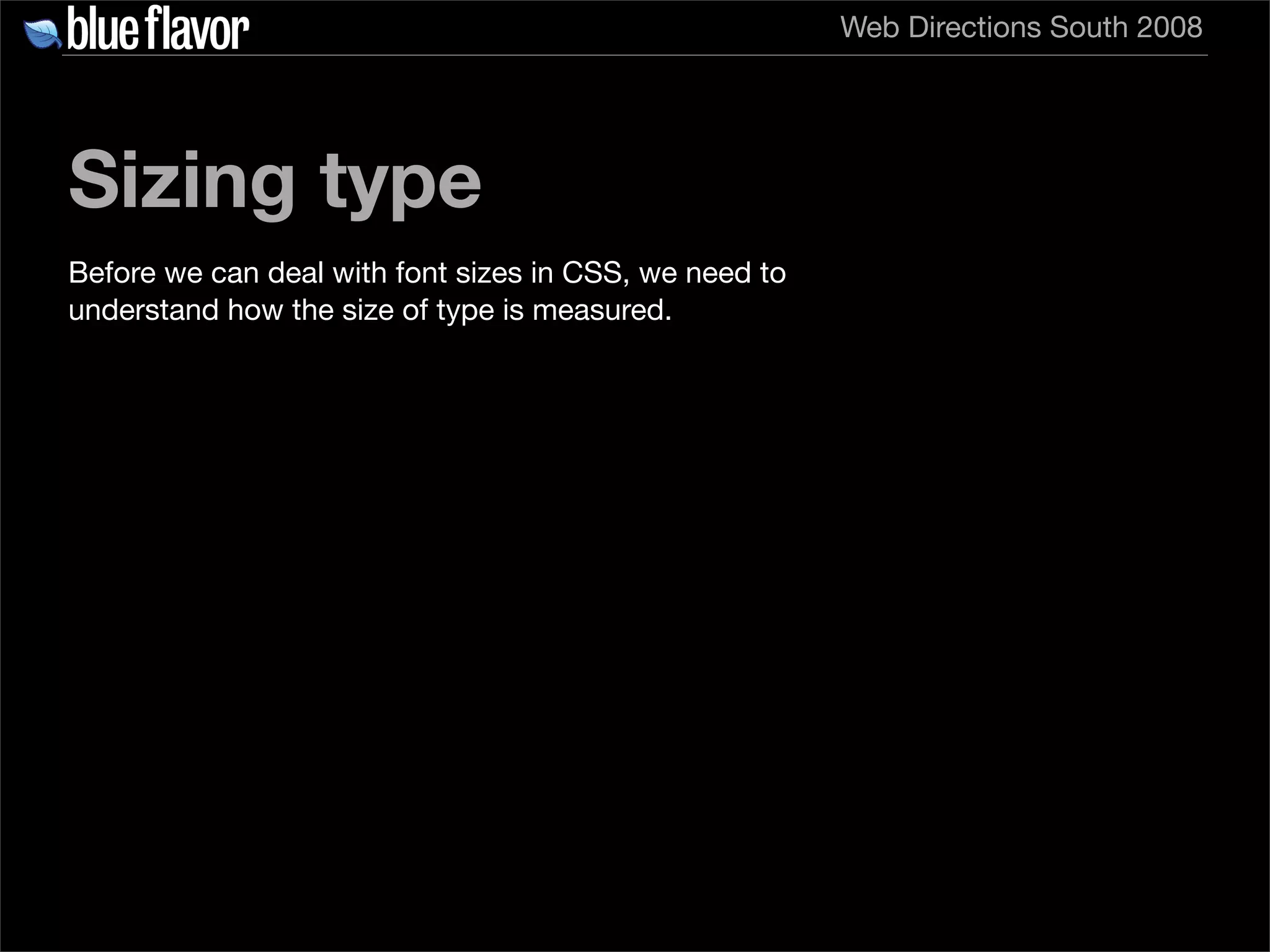 Elegant Web Typography
