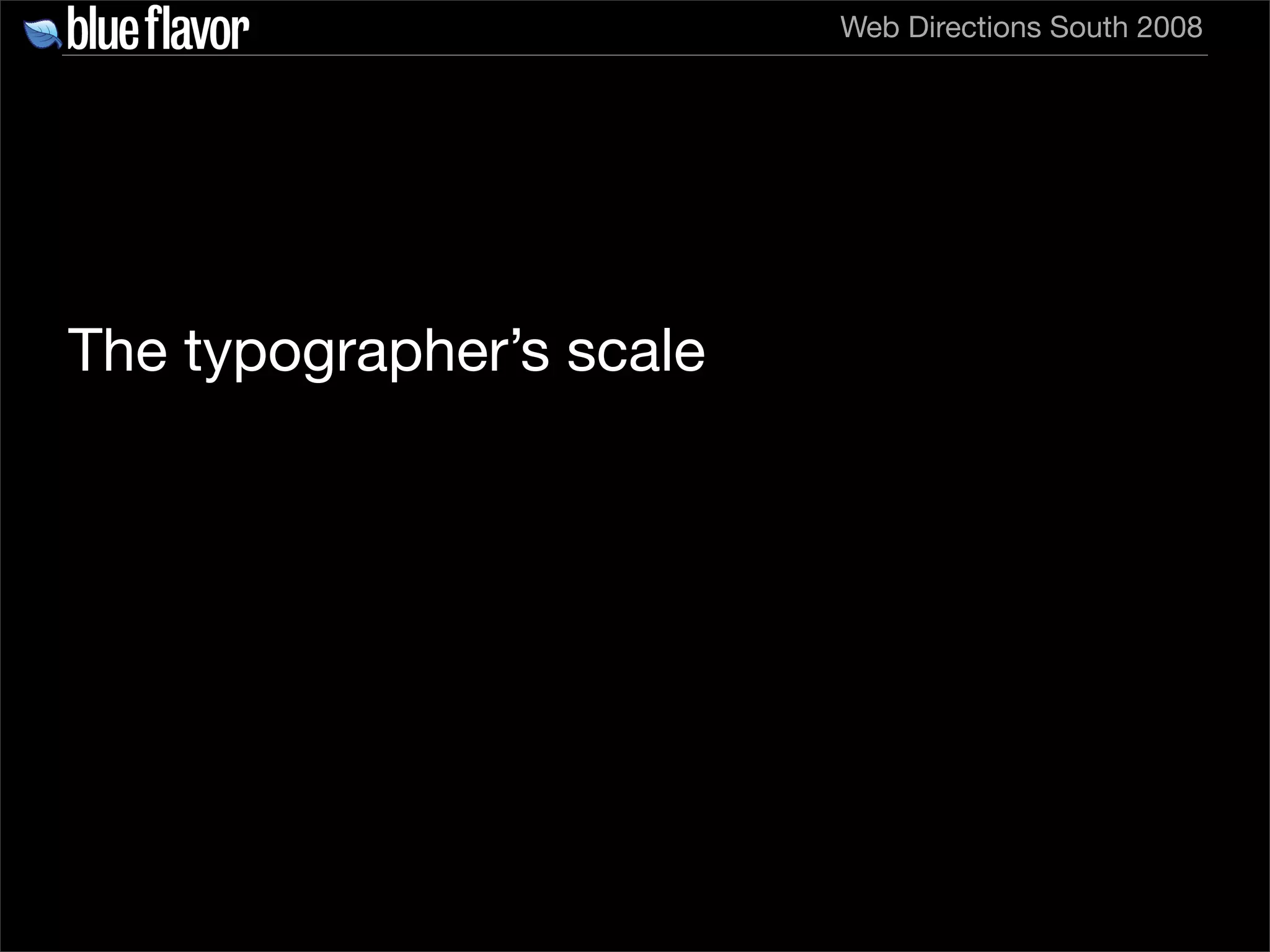 Elegant Web Typography