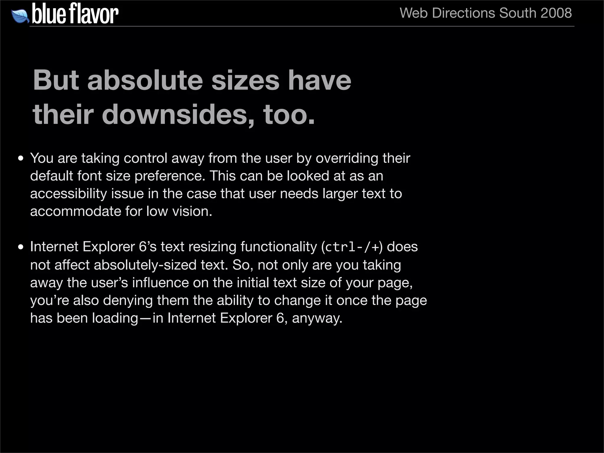 Elegant Web Typography