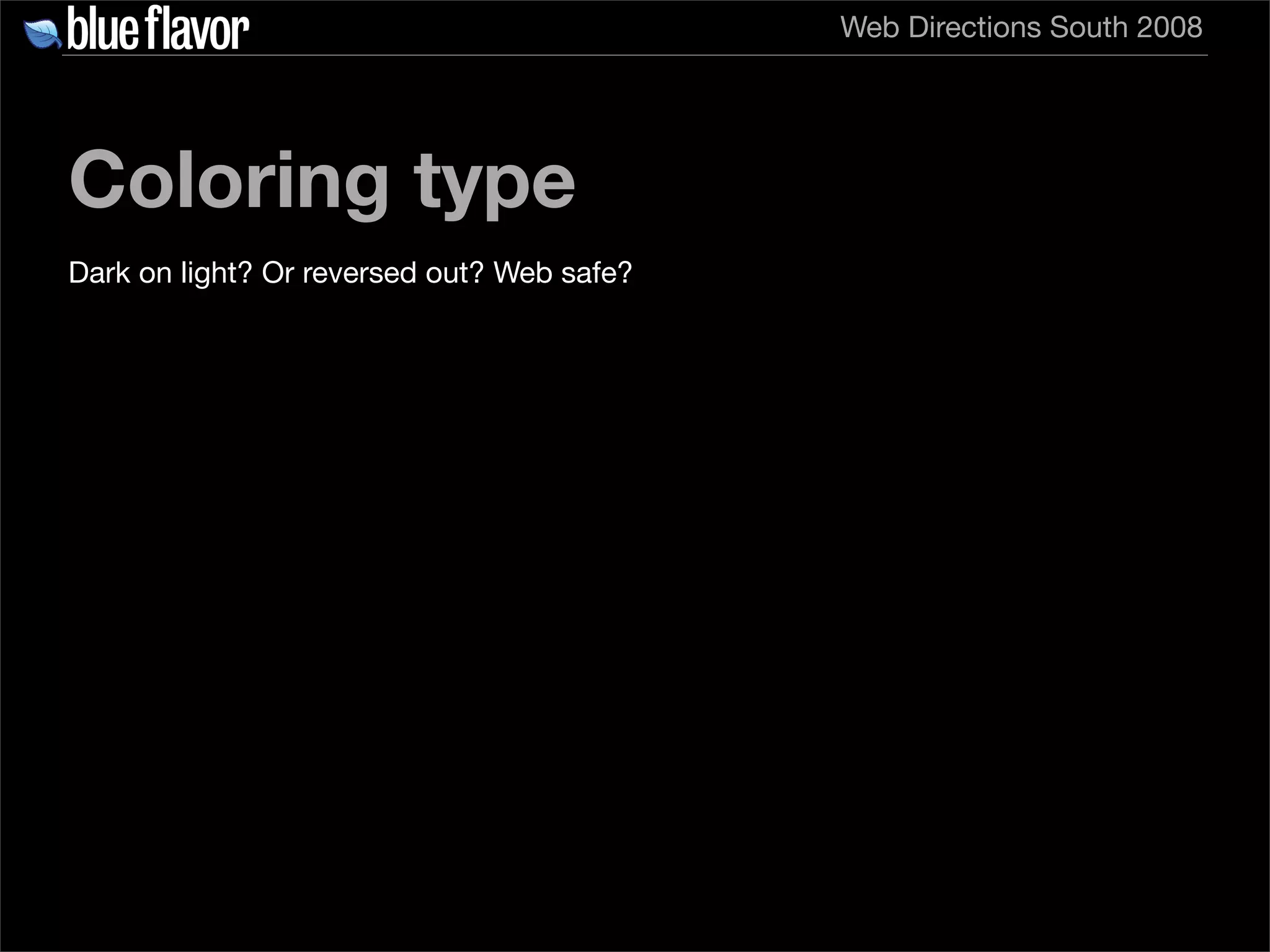 Elegant Web Typography