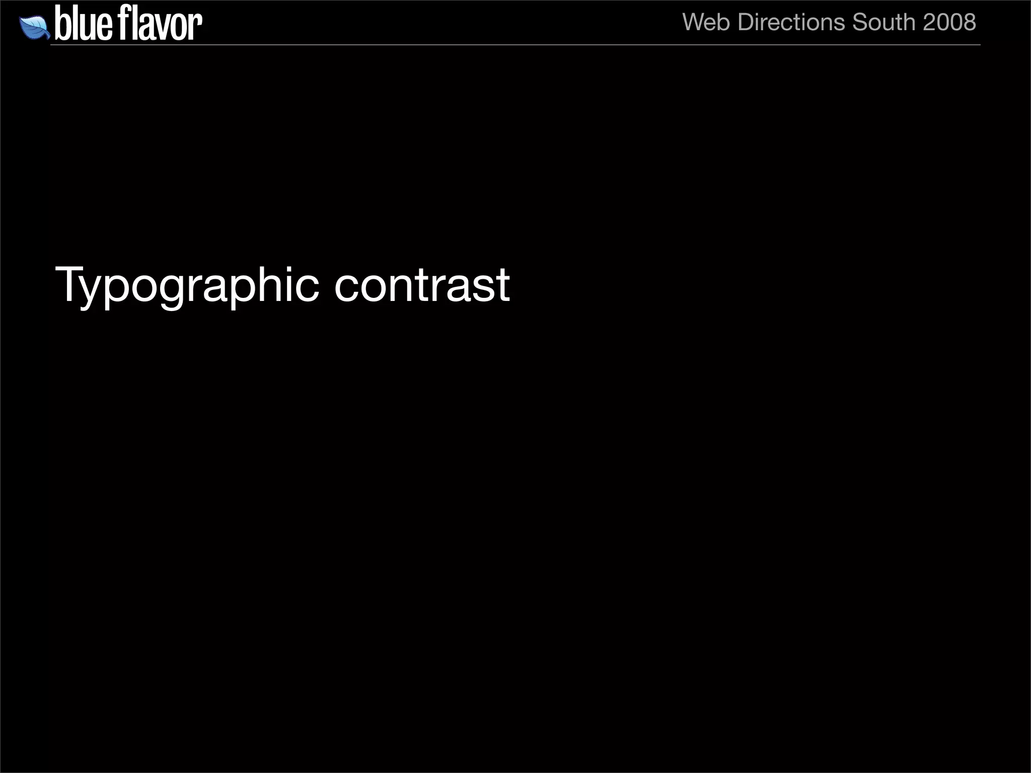 Elegant Web Typography