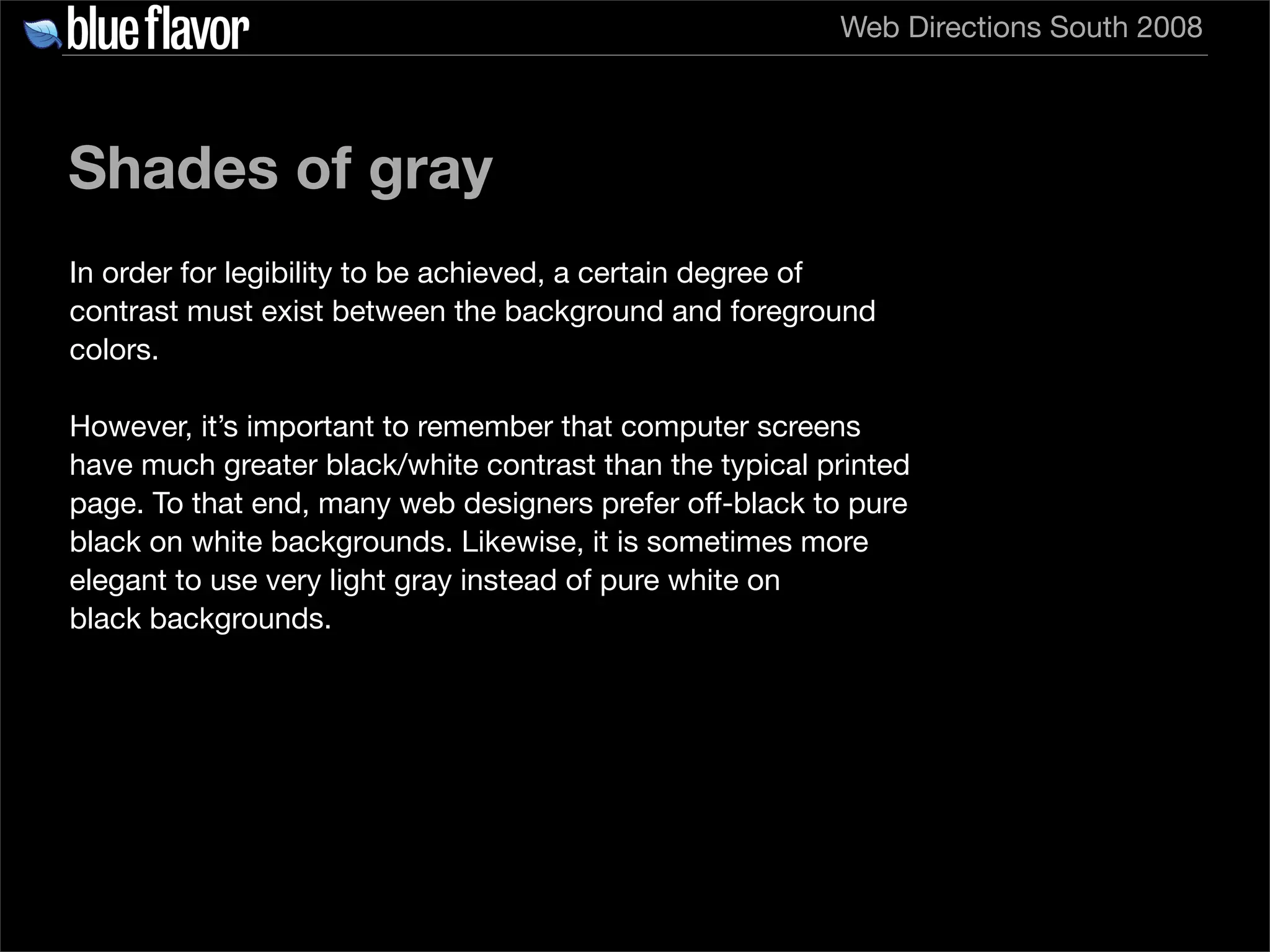 Elegant Web Typography