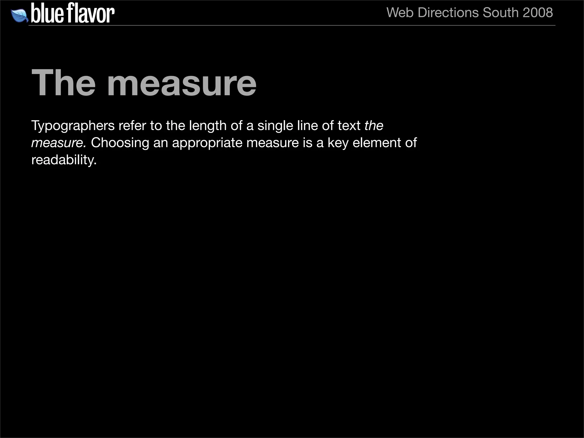 Elegant Web Typography