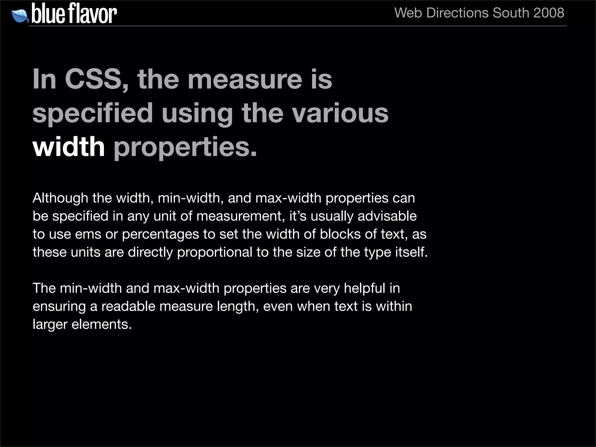 Elegant Web Typography