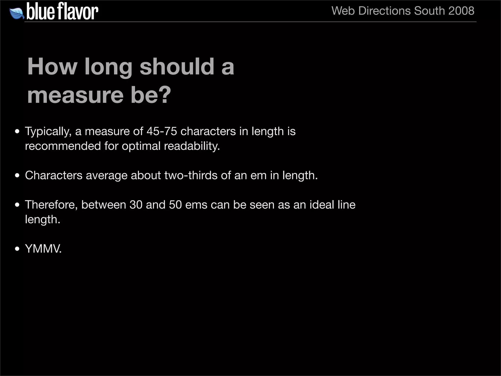 Elegant Web Typography