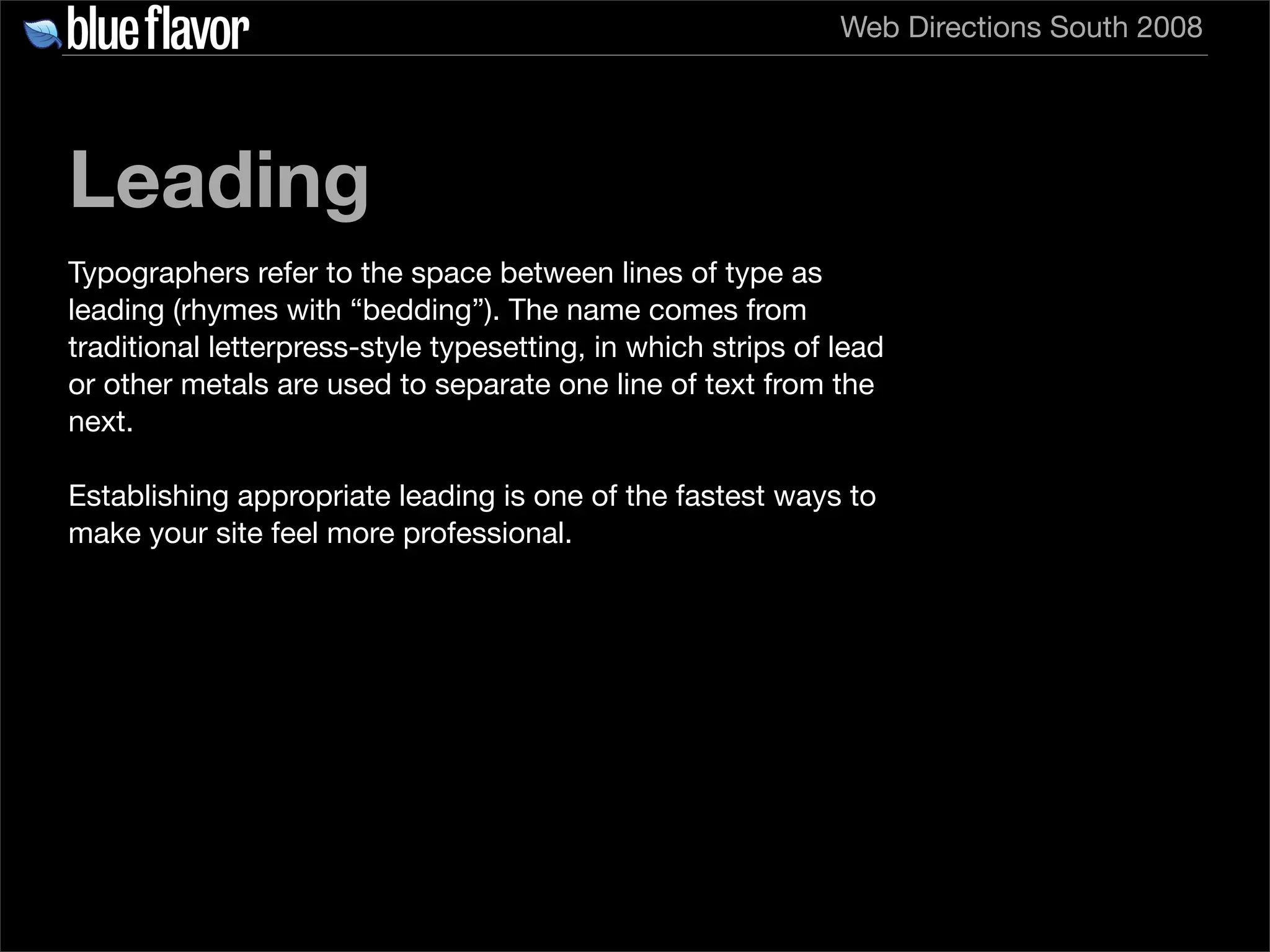 Elegant Web Typography