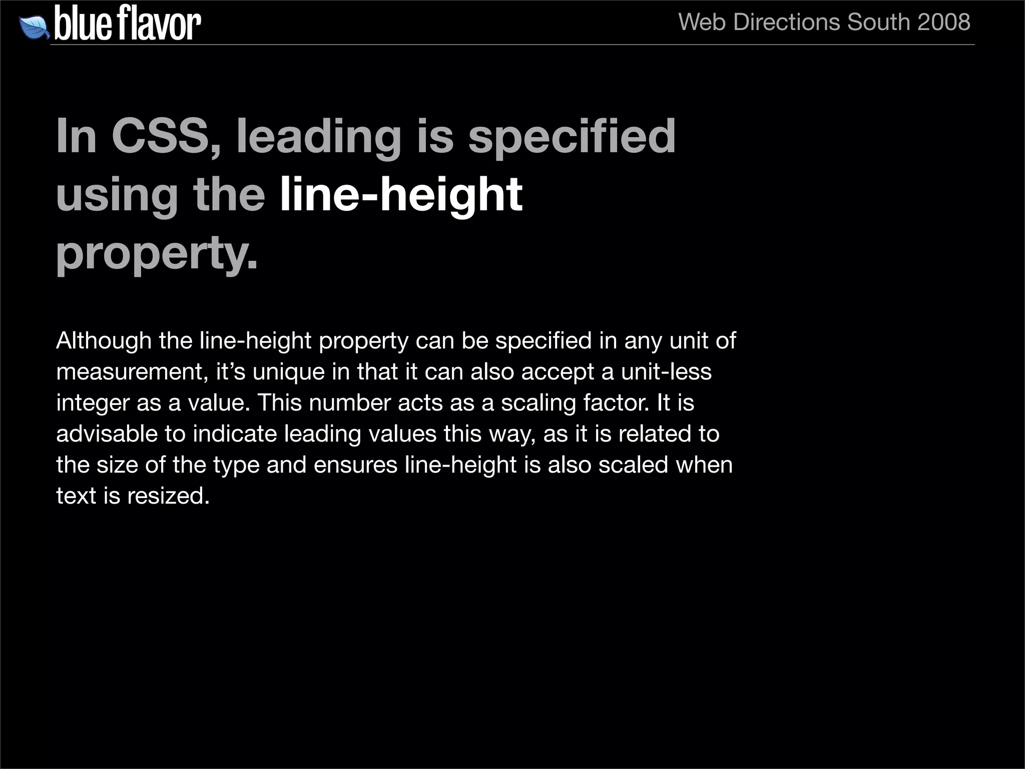 Elegant Web Typography