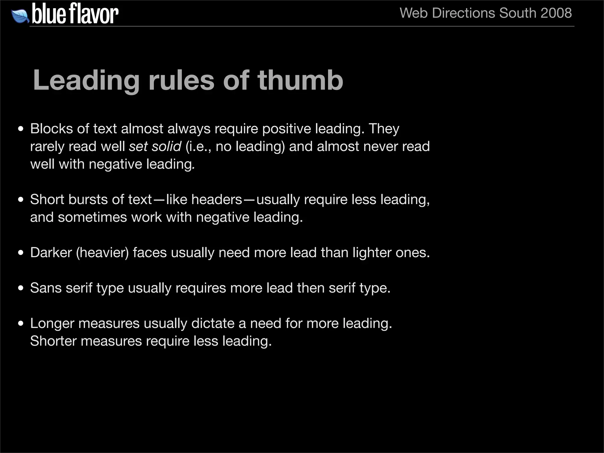 Elegant Web Typography