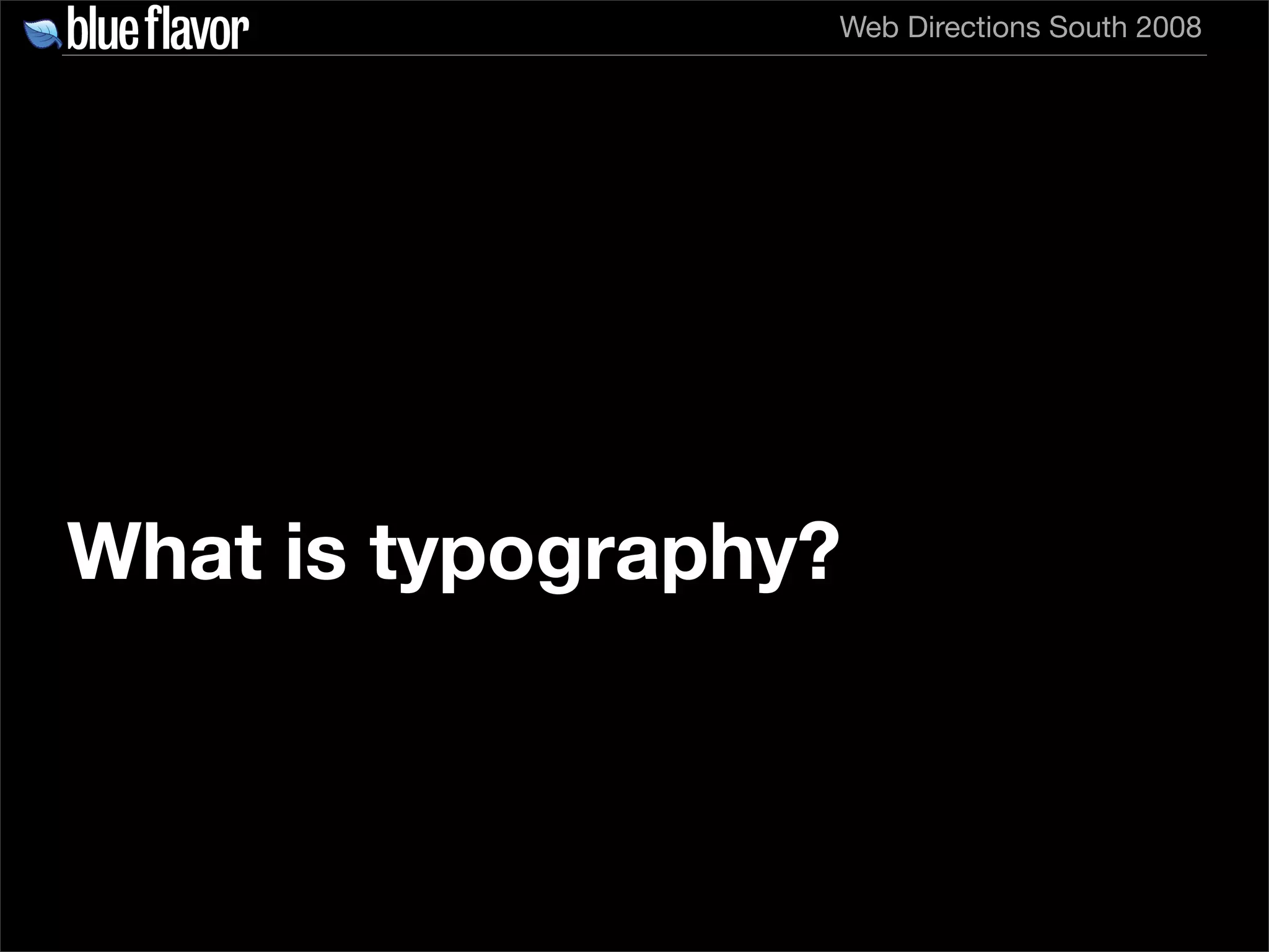 Elegant Web Typography