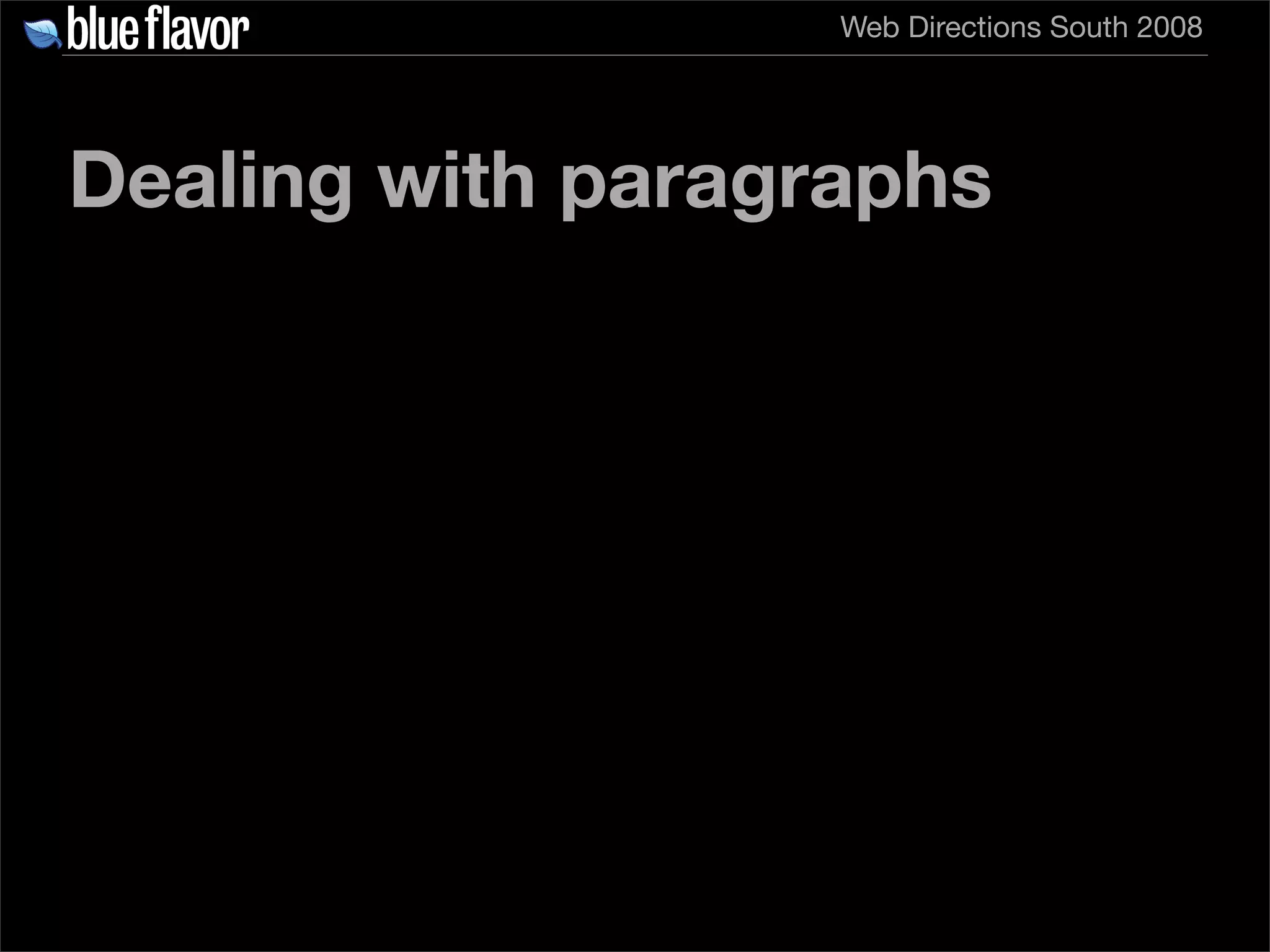 Elegant Web Typography