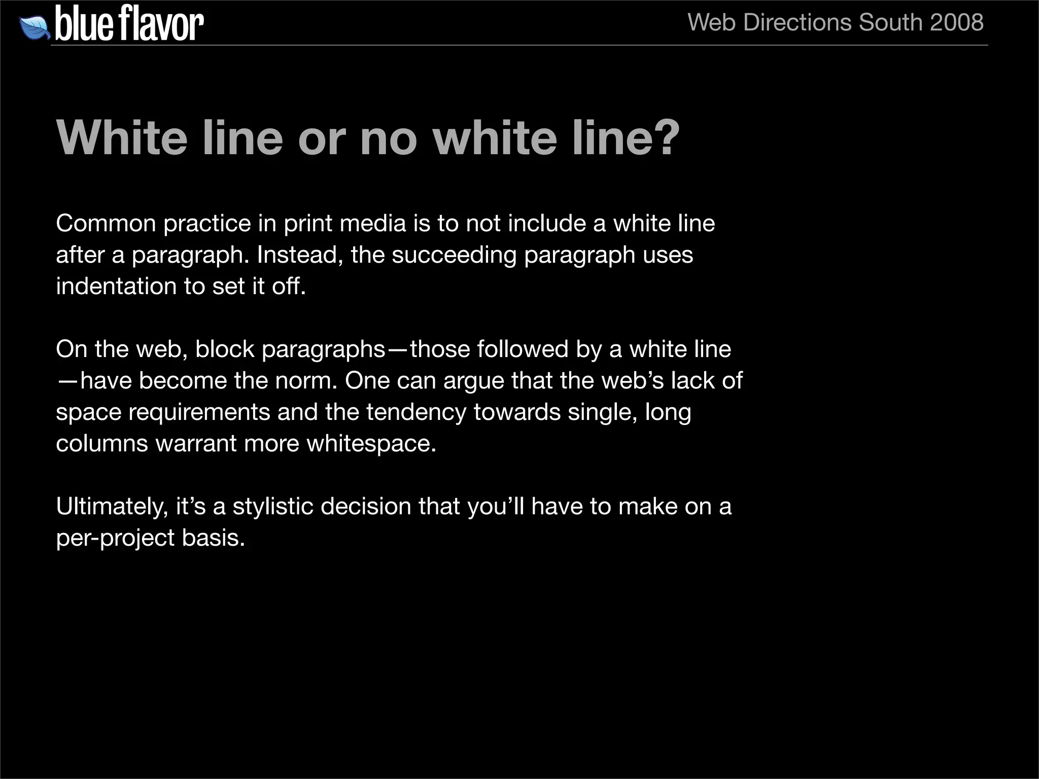 Elegant Web Typography