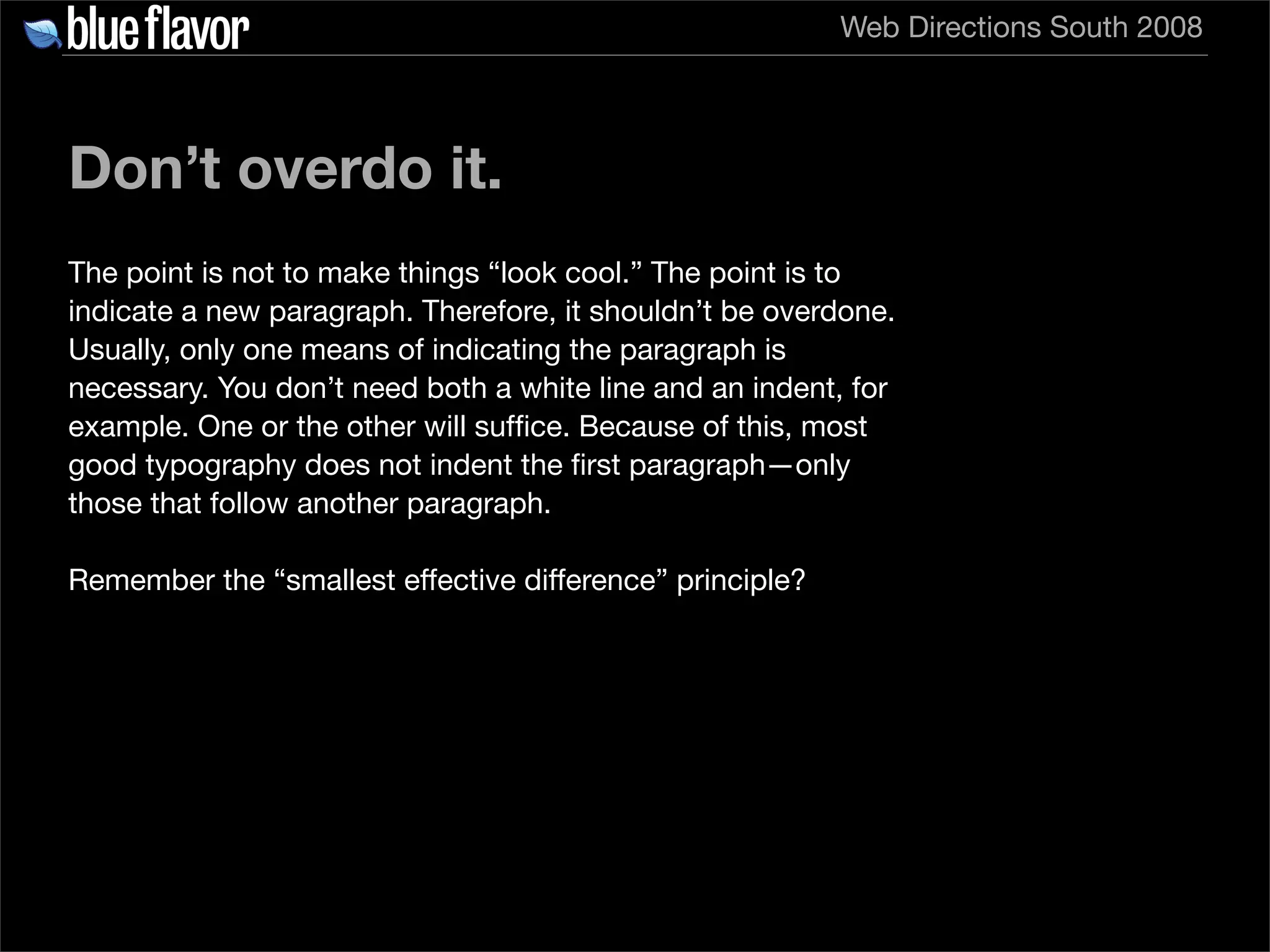 Elegant Web Typography