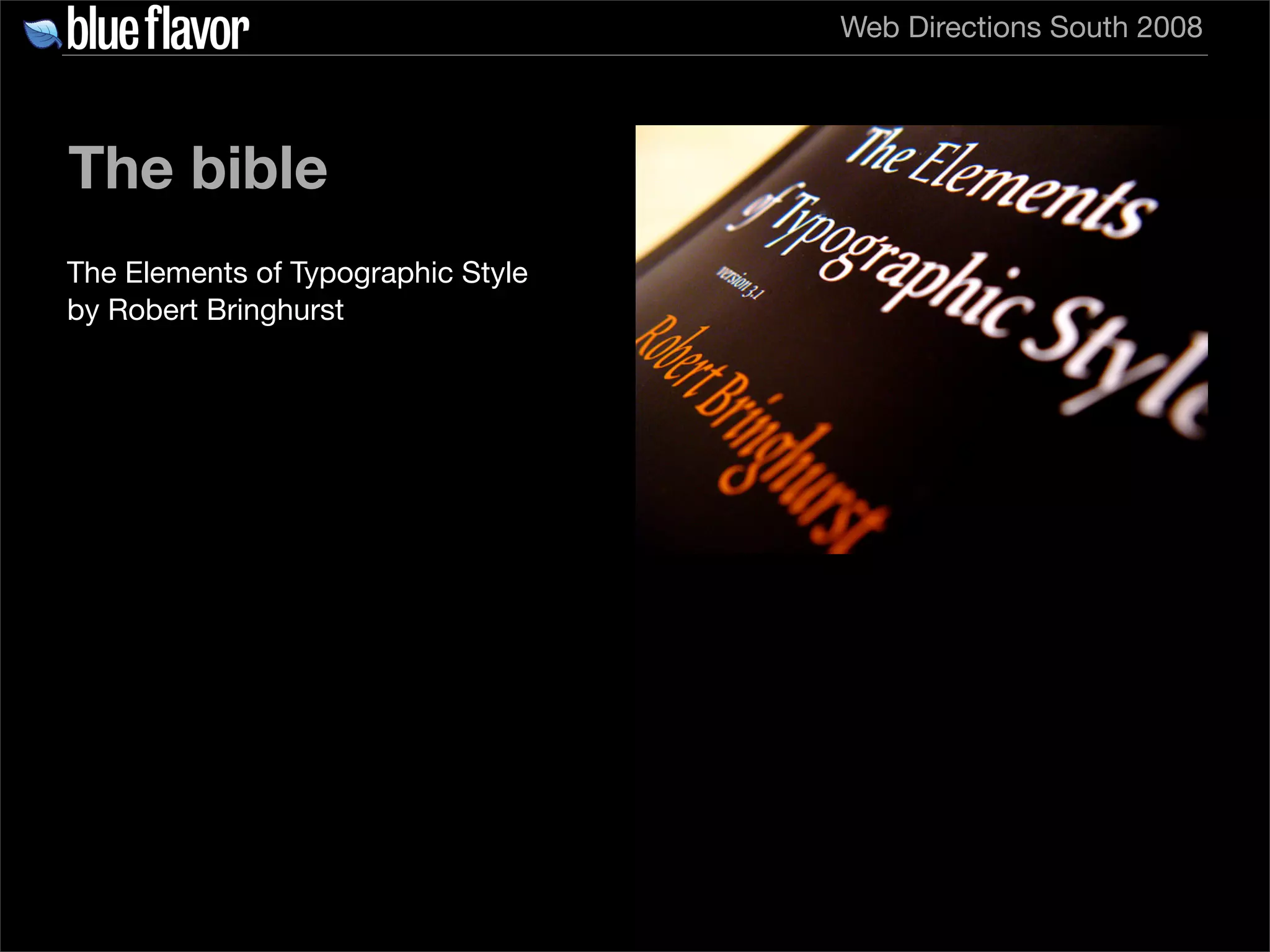 Elegant Web Typography