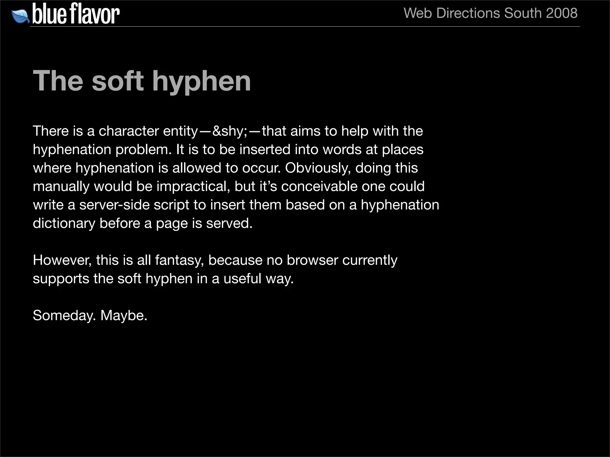 Elegant Web Typography