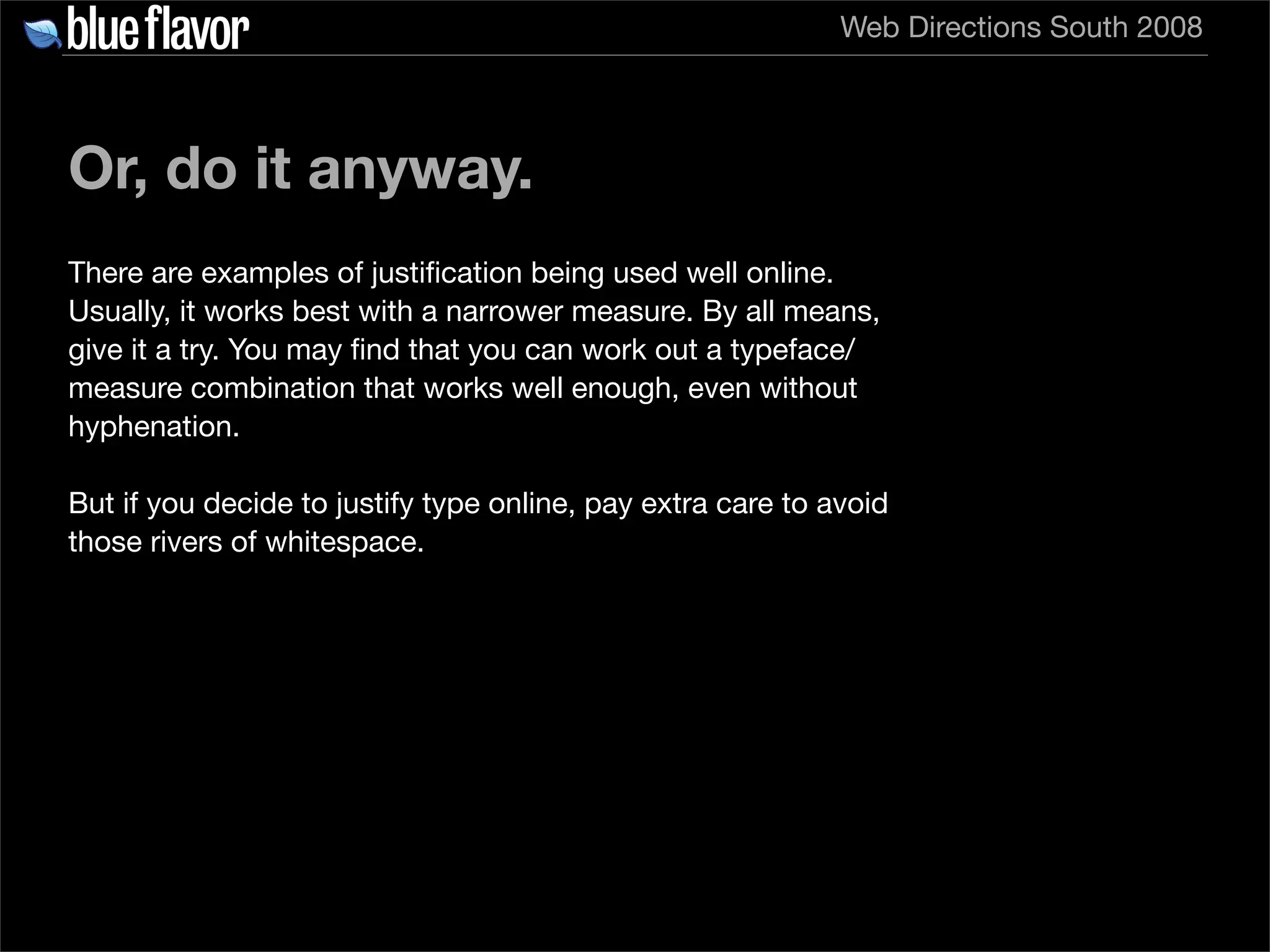 Elegant Web Typography