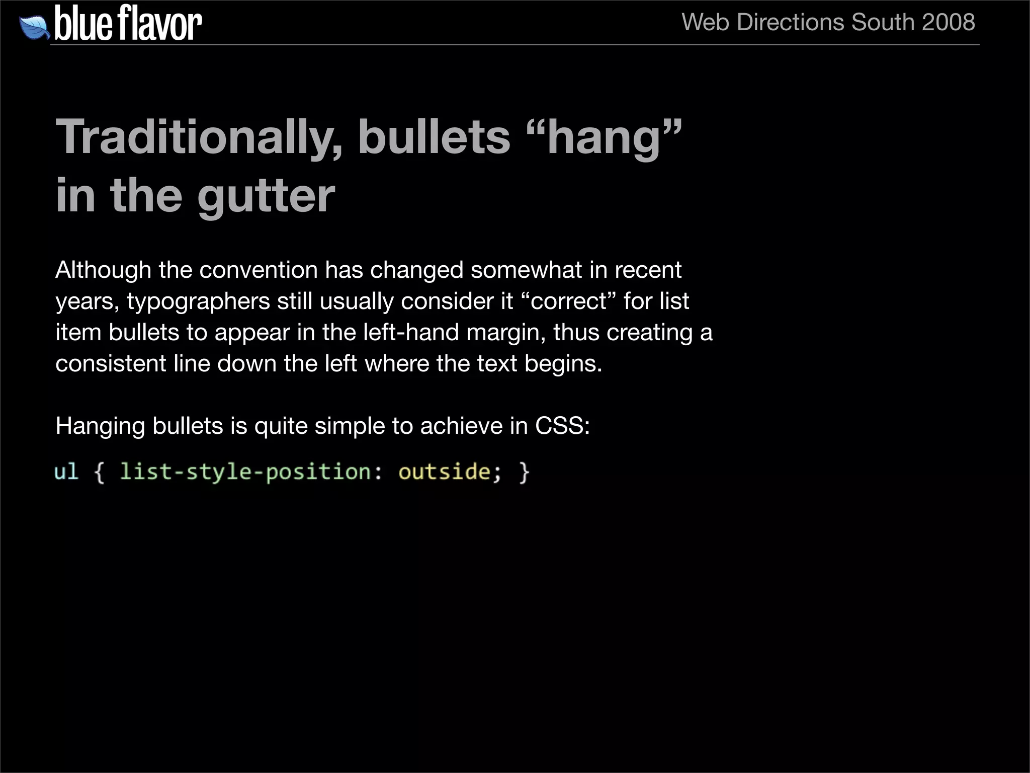 Elegant Web Typography