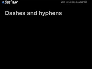 Elegant Web Typography