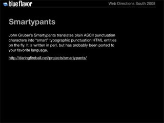 Elegant Web Typography