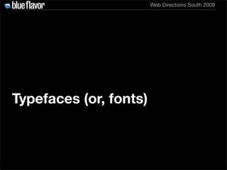 Elegant Web Typography
