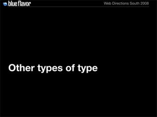 Elegant Web Typography