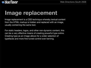 Elegant Web Typography