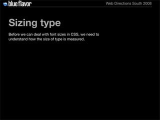 Elegant Web Typography