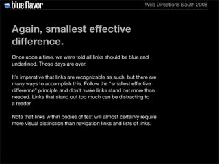 Elegant Web Typography