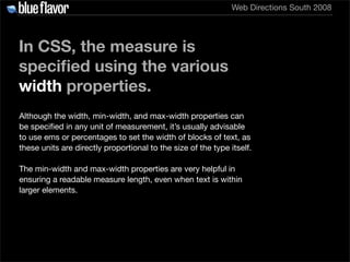 Elegant Web Typography