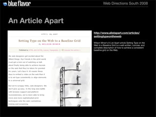 Elegant Web Typography