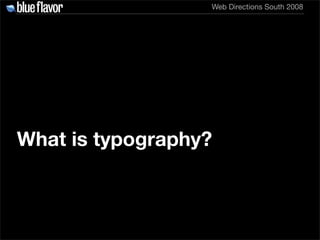 Elegant Web Typography