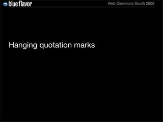 Elegant Web Typography