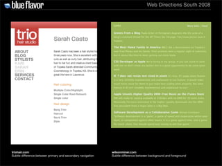 Web Directions South 2008




triohair.com                                                 wilsonminer.com
Subtle differen...