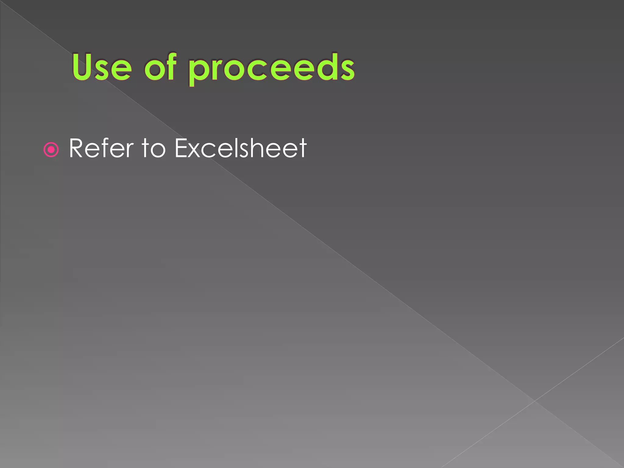  Refer to Excelsheet
 