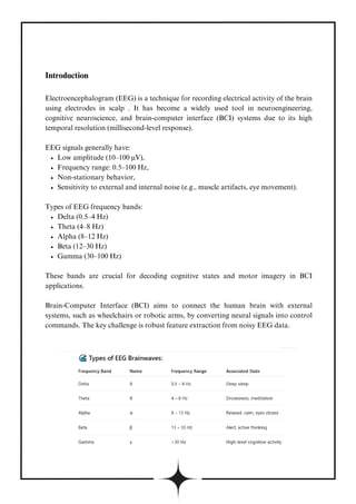 Seminar Report on An improved feature extraction algorithms of EEG ...