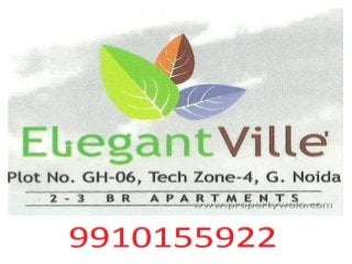 Elegent Ville Resale - 9910155922 , Noida Extension Flats