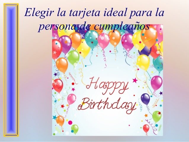 elegir la tarjeta ideal para la persona de cumpleaños tarjetita de cumpleanos