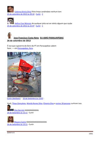 Facebook - A arma letal em Campanhas Eleitorais 