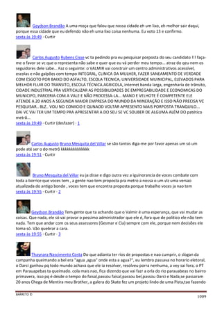 Facebook - A arma letal em Campanhas Eleitorais 