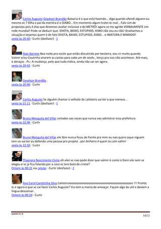 Facebook - A arma letal em Campanhas Eleitorais 