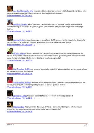 Facebook - A arma letal em Campanhas Eleitorais 