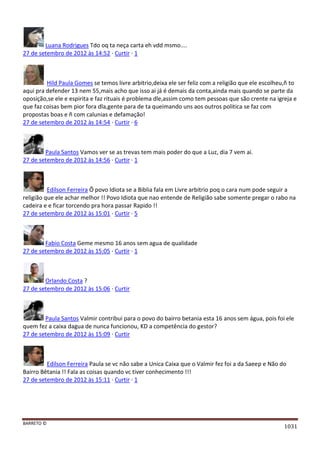 Facebook - A arma letal em Campanhas Eleitorais 