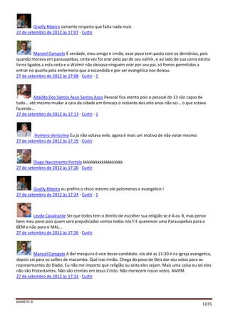 Facebook - A arma letal em Campanhas Eleitorais 