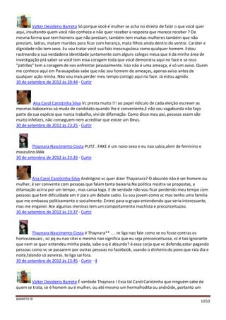 Facebook - A arma letal em Campanhas Eleitorais 